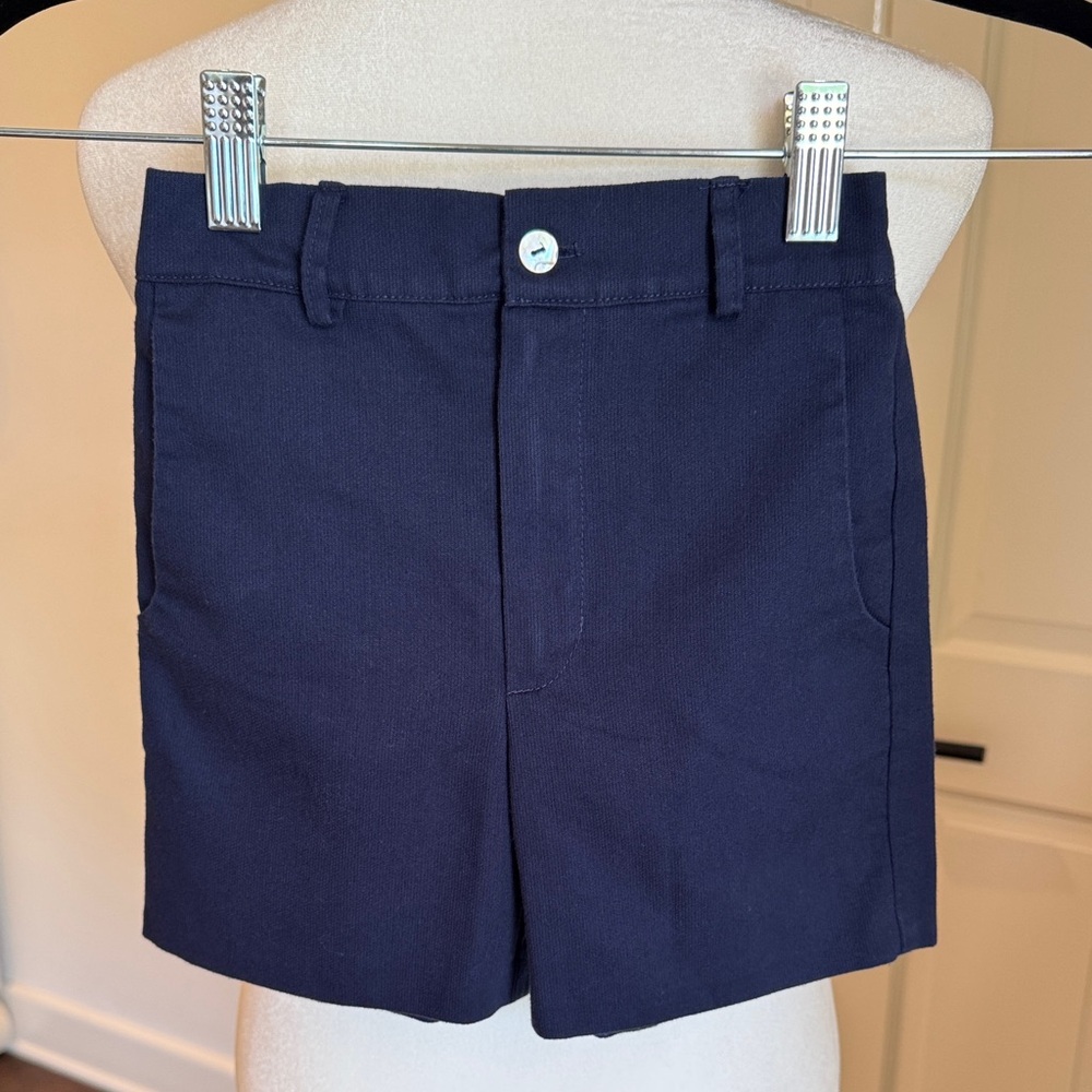 Pepa London - Boy’s Classic Smart Shorts - Navy - Size: 5Y